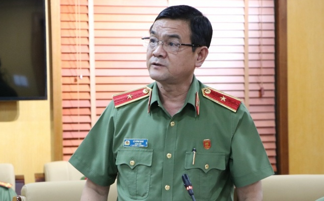 Thiếu tướng Lê Hồng Nam - Giám đốc Công an TP HCM.