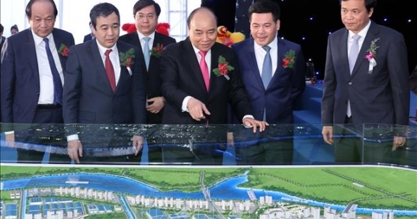Thủ tướng dự lễ động thổ dự án trọng điểm đầu tiên tại Khu kinh tế Thái Bình