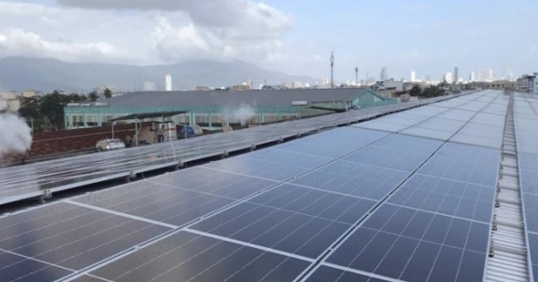 Đà Nẵng: Đóng điện công trình điện mặt trời mái nhà công suất 990 kWp