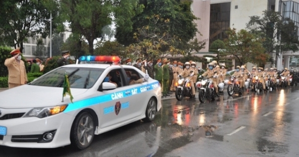Thanh Hóa ra quân bảo đảm an ninh trật tự dịp Tết Nguyên đán và Đại hội Đảng toàn quốc