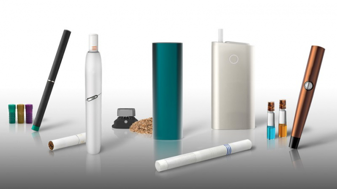 Thuốc lá làm nóng, thuốc lá điện tử loại bỏ quá trình đốt cháy nên không tạo khói. (Ảnh minh họa)