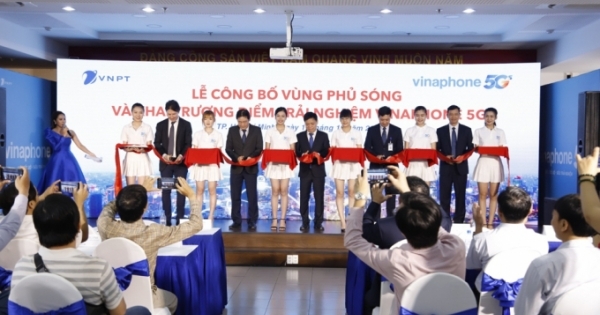 VNPT chính thức công bố vùng phủ sóng Vinaphone 5G tại Hà Nội và TP.HCM