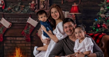 Mỹ nhân đẹp nhất Philippines khoe ảnh gia đình đón Giáng sinh