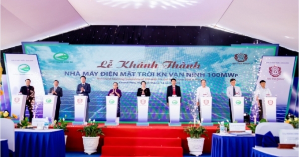 Khánh thành dự án nhà máy điện mặt trời KN Vạn Ninh 100 MWp