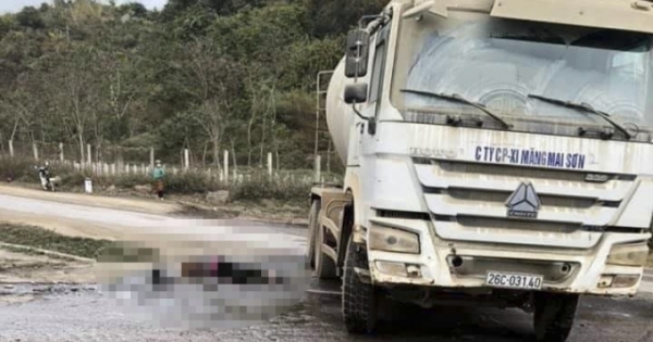 Sơn La: Va chạm giữa xe máy và xe bồn, 1 người tử vong tại chỗ