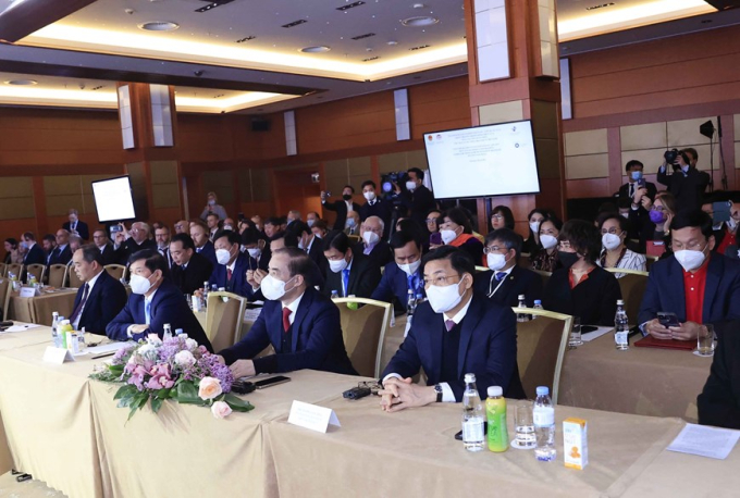 Các đại biểu tham dự Diễn đàn doanh nghiệp Việt-Nga. (Ảnh: TTXVN)