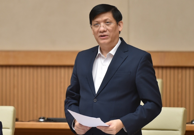 Bộ trưởng Y tế Nguyễn Thanh Long. Ảnh: VGP/Nhật Bắc