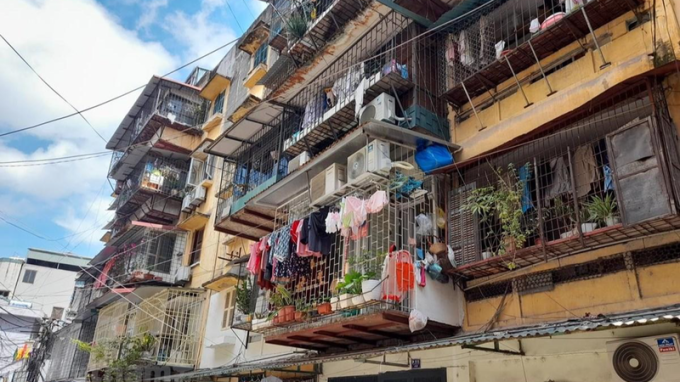 Hà Nội có khoảng 1.579 nhà chung cư cũ.