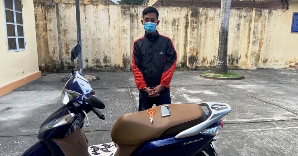 Thanh Hoá: Bắt đối tượng chặng giữa đường, dùng kéo đe dọa cướp xe máy