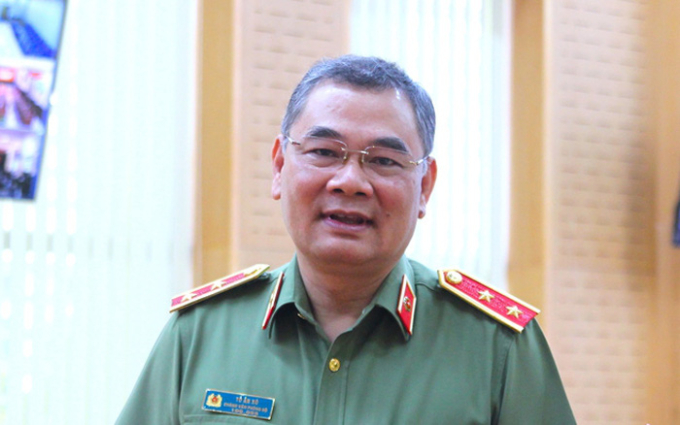 Trung tướng Tô Ân Xô, Chánh Văn phòng kiêm Người phát ngôn Bộ Công an. Ảnh: Dân Việt