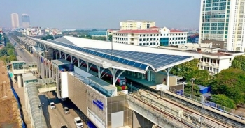 Cận cảnh tàu đường sắt đô thị Nhổn - ga Hà Nội chạy thử tốc độ tối đa 80 km/giờ