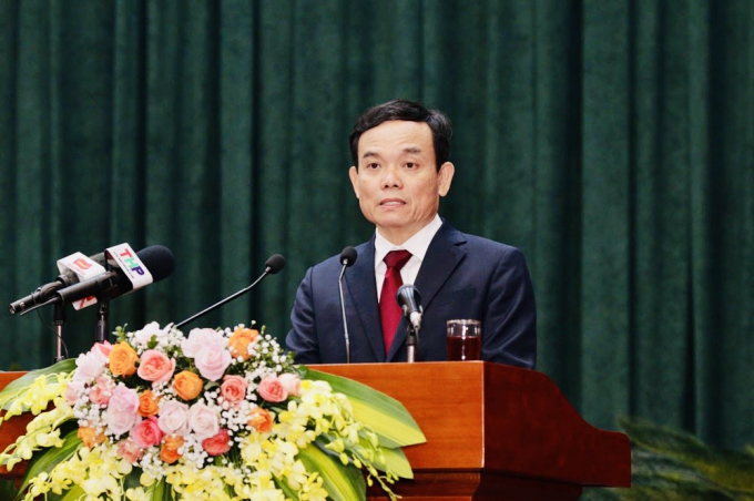 Bí thư Thành uỷ Hải Phòng Trần Lưu Quang phát biểu tại Kỳ họp.
