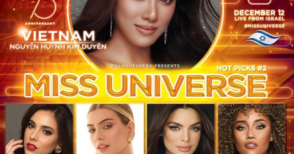 Miss Universe Việt Nam "vượt mặt" dàn đối thủ chất lượng