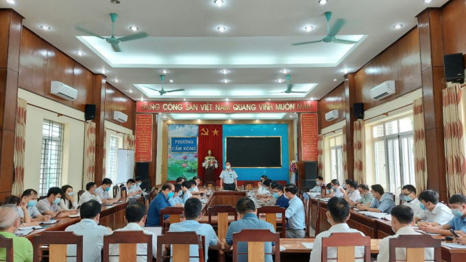 Quang cảnh buổi đối thoại giữa Thanh tra tỉnh Quảng Ninh với người dân liên quan đến các nội dung khiếu nại, tố cáo.