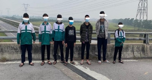 Hà Nội: Làm rõ nhóm thiếu niên ném gạch vào ô tô trên cao tốc Hà Nội - Thái Nguyên