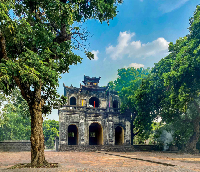 Văn miếu Hưng Yên dựng năm 1839.