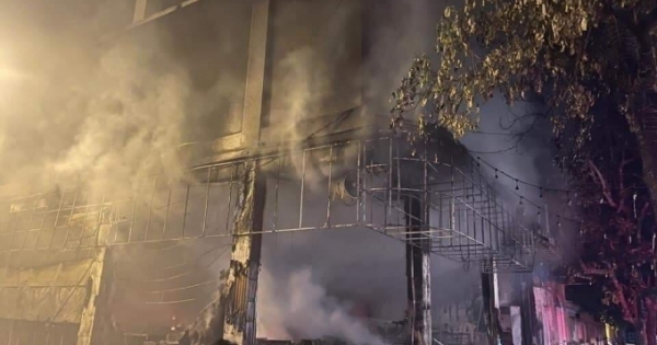 Nghệ An: Không khởi tố vụ cháy phòng trà khiến 6 người tử vong