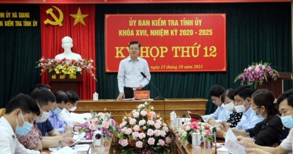 Nhiều lãnh đạo, nhân viên Ban Nội chính Tỉnh ủy Hà Giang bị kỉ luật
