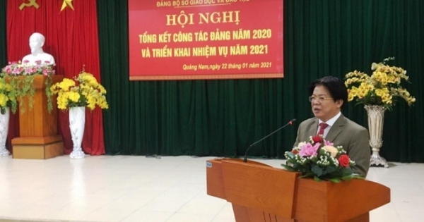 Giám đốc Sở Giáo dục & Đào tạo Quảng Nam xin nghỉ hưu trước tuổi