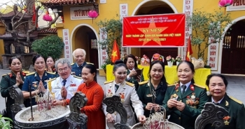 CLB Cựu chiến binh Phật tử Quán Sứ kỷ niệm ngày thành lập Quân đội nhân dân Việt Nam