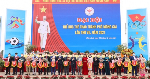 Quảng Ninh: Khai mạc Đại hội Thể dục thể thao TP Móng Cái lần VII, năm 2021