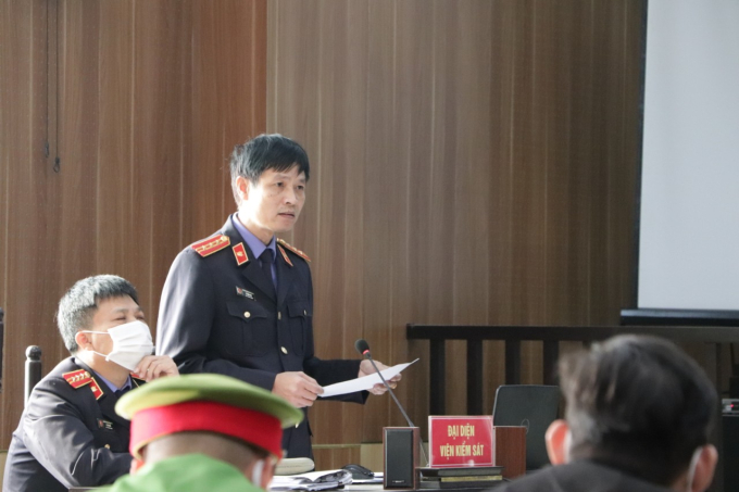 Kiểm sát viên Lê Minh Huệ - Đại diện VKS tỉnh Thanh Hóa cho rằng một lời khai không có căn cứ gì thì không cần phải xác minh làm gì.