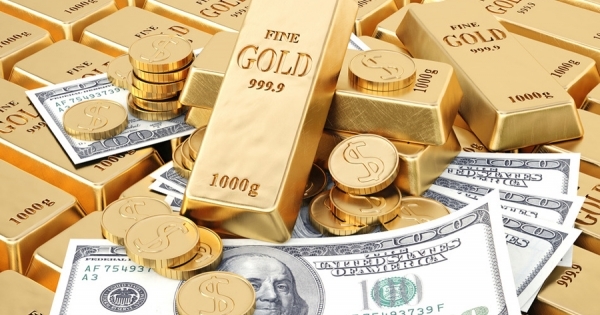 Giá vàng trong nước biến động trái chiều với giá vàng thế giới
