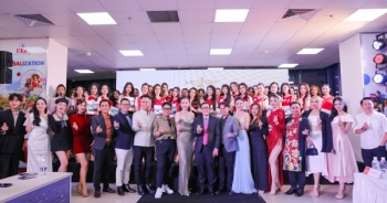Rạng rỡ top 20 thí sinh lọt vào Chung kết Miss EUF 2022