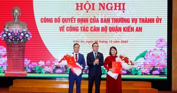 Hải Phòng: Bầu chức danh 2 lãnh đạo tại quận Hồng Bàng và Kiến An