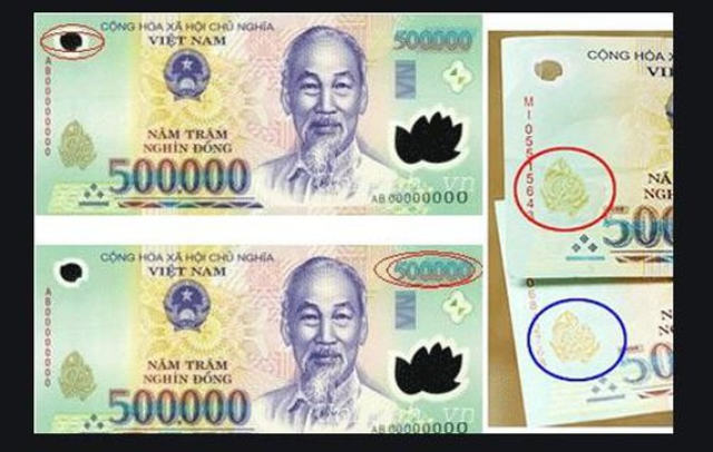 Công an Bắc Giang cảnh báo người dân về một số đặc điểm nhận biết của tiền giả mới xuất hiện