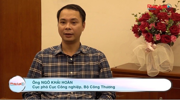 Phó Cục trưởng Ngô Khải Hoàn trả lời phỏng vấn Báo Pháp luật Việt Nam.