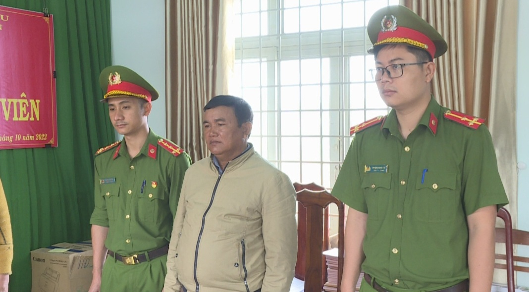Ông Y Sít H'môk - Cựu Chủ tịch Hội Nông dân TP Buôn Ma Thuột vừa bị khởi tố, bắt tạm giam. (Ảnh: T.H)