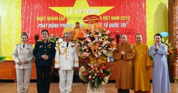 Hà Nội: Câu lạc bộ Cựu chiến binh Phật tử chùa Quán Sứ giao lưu gặp mặt