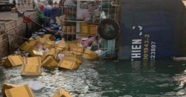 Bình Thuận: Trục vớt thành công tàu Hoàng Thiên 99 chìm ở cảng Phan Thiết