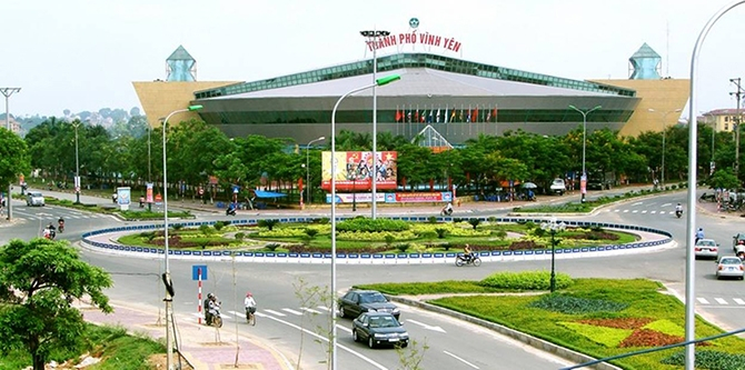 Thành phố Vĩnh Yên góp phần xây dựng tỉnh Vĩnh Phúc trở thành đô thị hiện đại.