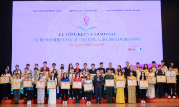 81 thí sinh đạt giải “Tuổi trẻ học tập và làm theo tư tưởng, đạo đức, phong cách Hồ Chí Minh”