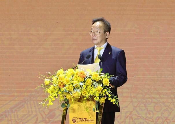 Ông Đỗ Quang Hiển, Nhà sáng lập, Chủ tịch Ủy ban Chiến lược Tập đoàn T&amp;amp;T Group phát biểu