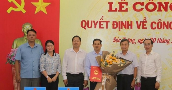 Ông Hồ Minh Hải giữ chức Giám đốc Sở Tư pháp tỉnh Sóc Trăng