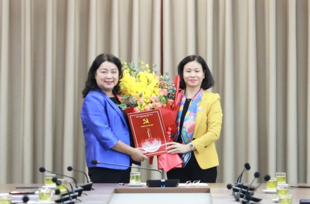 Bà Nguyễn Thị Thu Thủy được điều động bầu giữ chức Phó Chủ tịch LĐLĐ TP Hà Nội