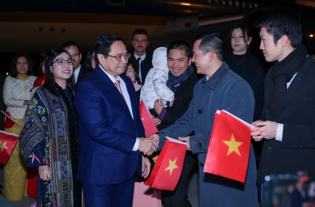 Thủ tướng Phạm Minh Chính và phu nhân bắt đầu thăm chính thức Thổ Nhĩ Kỳ