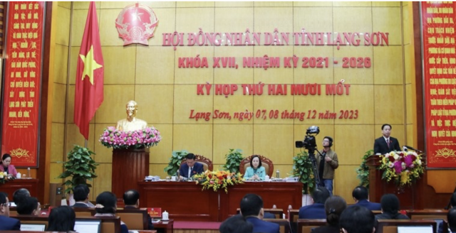 HĐND tỉnh Lạng Sơn khai mạc kỳ họp thứ 21, khoá XVII