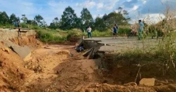 Lâm Đồng: Điều khiển xe máy bị rơi vào hố sâu, người đàn ông tử vong