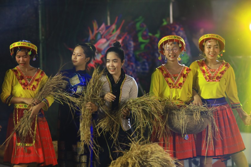 Các tiết mục văn nghệ đã quảng bá về hình ảnh, con người trồng lúa Việt Nam ham tìm tòi, học học, sáng tạo, ứng dụng mạnh mẽ những tiến bộ khoa học kỹ thuật vào canh tác lúa.
