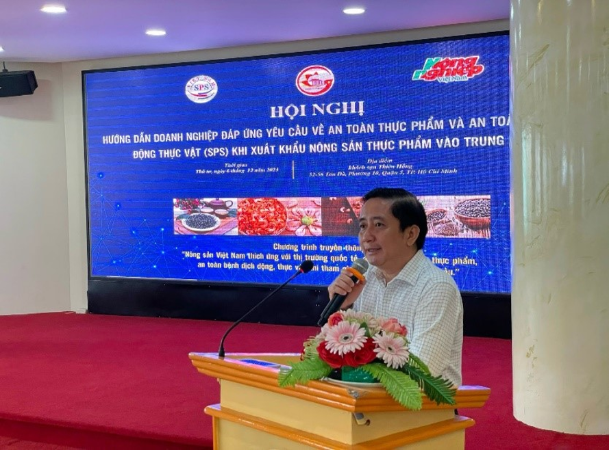 Ông Lê Minh Hải – Phó Trưởng Ban Quản lý An toàn thực phẩm Thành phố HCM
