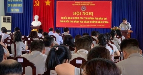 Tây Ninh đạt nhiều thành tích trong công tác thi hành án dân sự