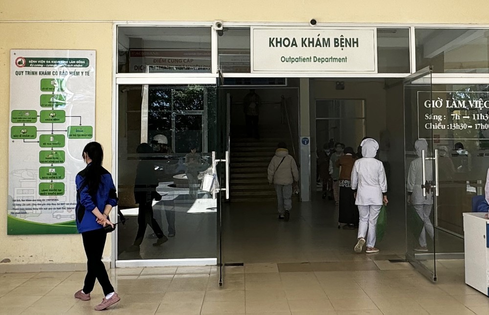 Cơ sở khám bệnh của Bệnh viện đa khoa Lâm Đồng. (Ảnh: Tiền phong)