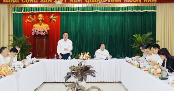 Thứ trưởng Bộ Xây dựng làm việc với UBND tỉnh Đồng Nai