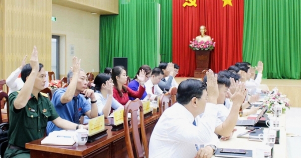 Chủ tịch HĐND và Chủ tịch UBND TP Biên Hoà đạt 100% phiếu tín nhiệm cao