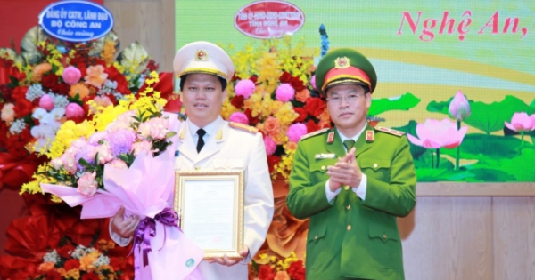 Đại tá Bùi Quang Thanh giữ chức vụ Giám đốc Công an tỉnh Nghệ An.