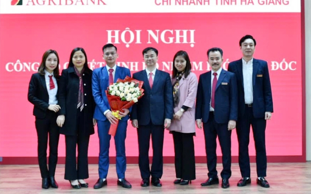 Agribank Chi nhánh Hà Giang có tân Phó Giám đốc